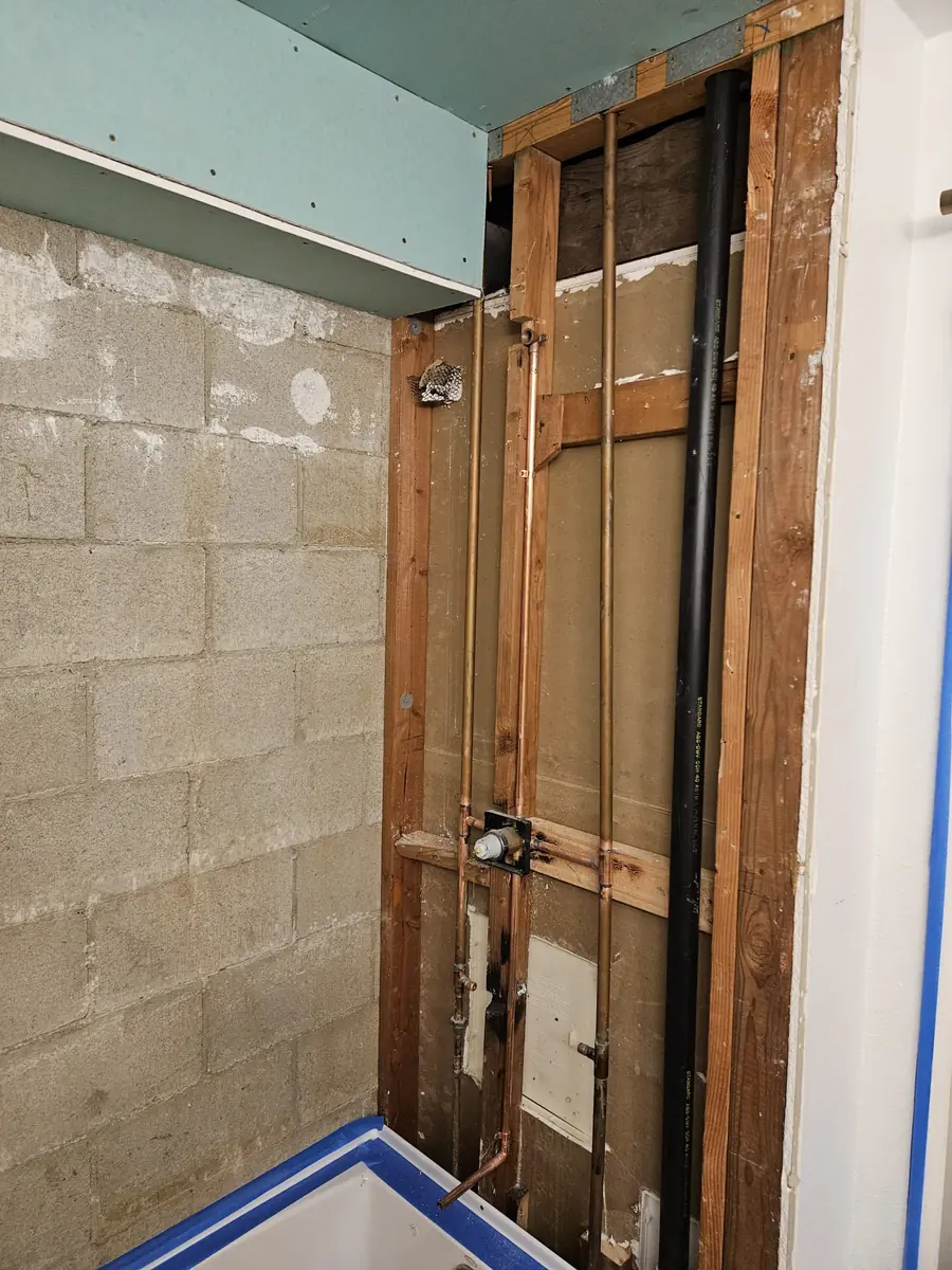Bathroom Work Progress